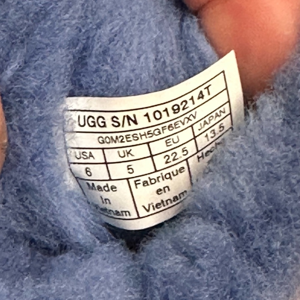 UGGS BAILEY BOW BLUE GIRLS TODDLER SZ 6 BRAND NEW 100% AUTHENTIC NO BOX - Picture 8 of 12